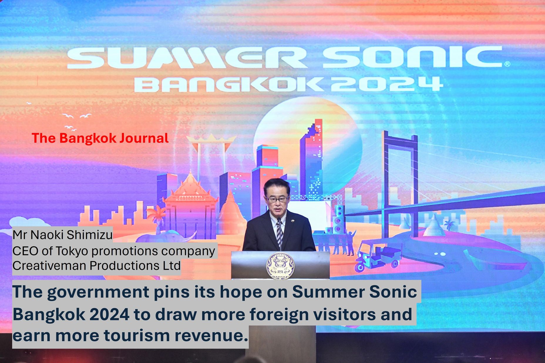 Tourism/Summer Sonic Bangkok 2024