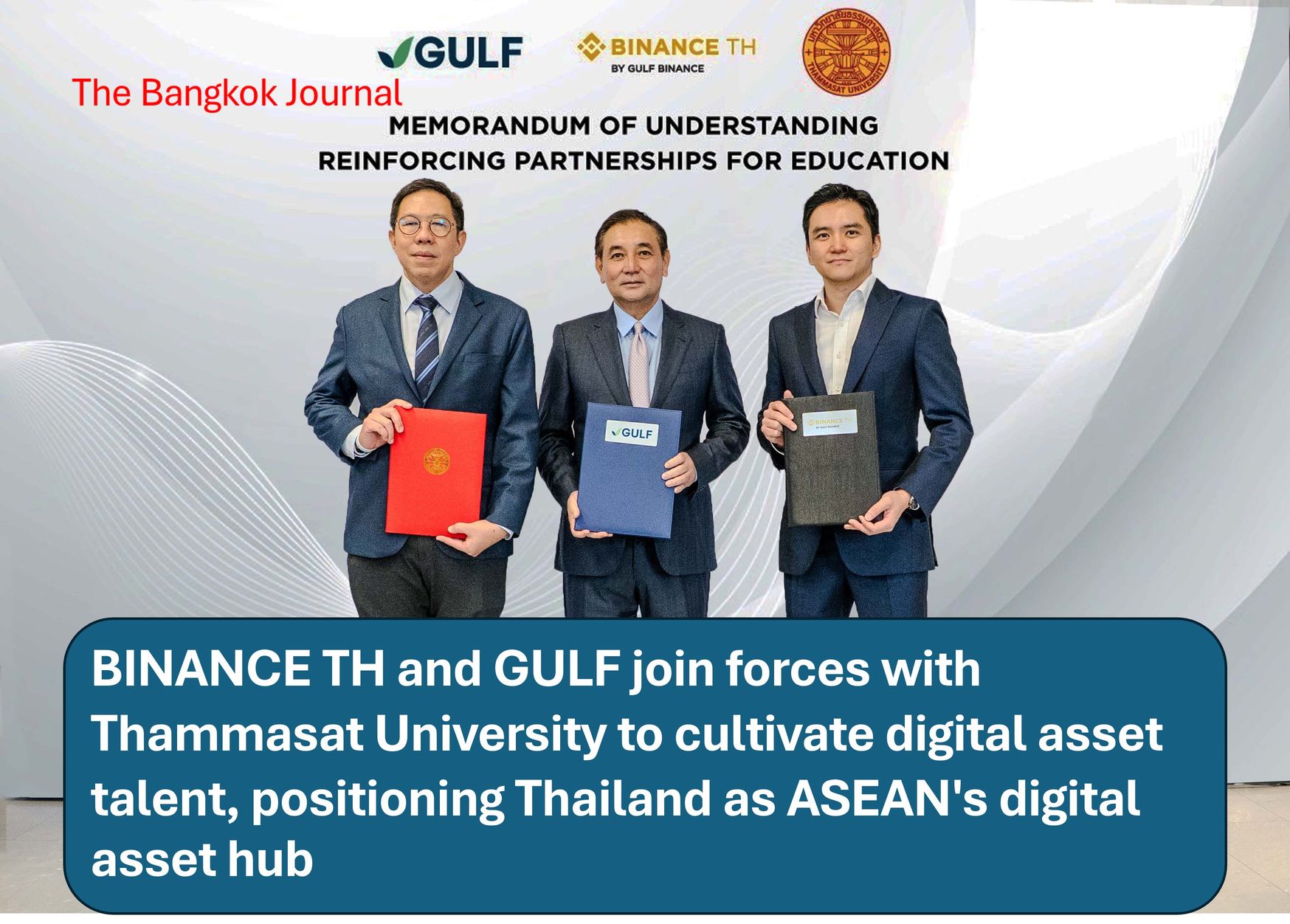 Digital asset industry/ BINANCE TH and GULF